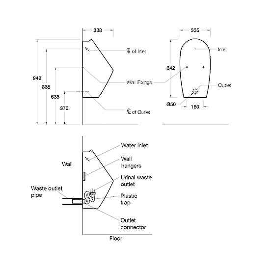 Kohler Patio Urinal