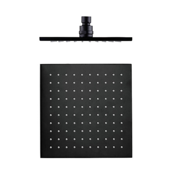 Nero 250mm Square Shower Head