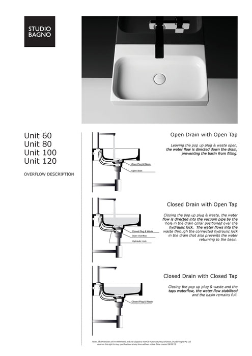 Studio Bagno Unit 60 605mm