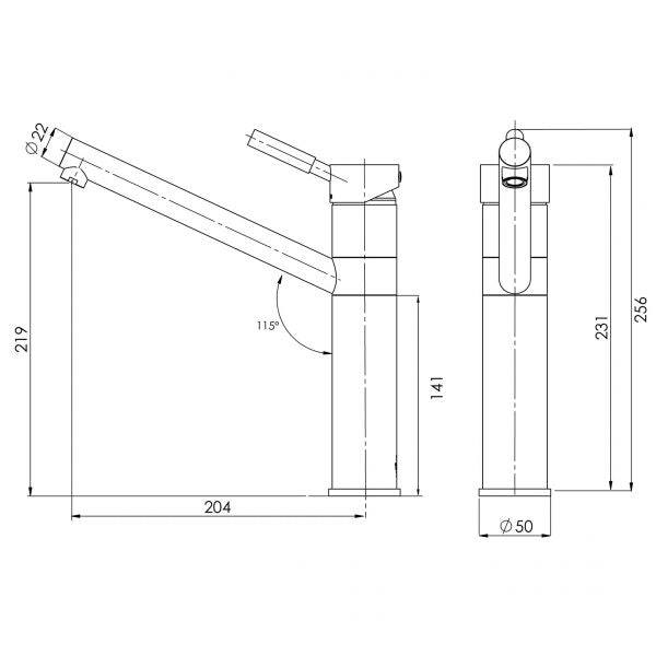 Vivid Premium Sink Mixer