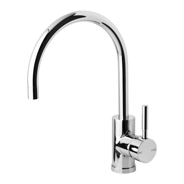 Vivid Sink Mixer 220mm Gooseneck