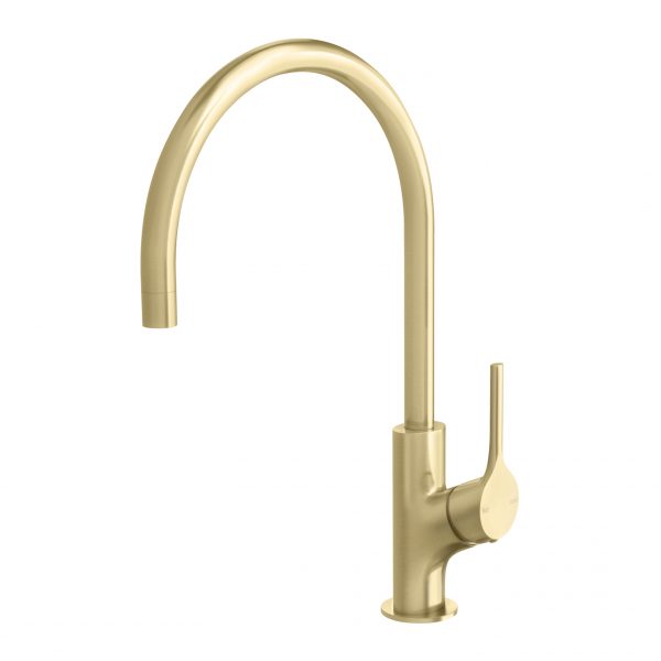 Vivid Slimline Oval Sink Mixer 220mm Gooseneck