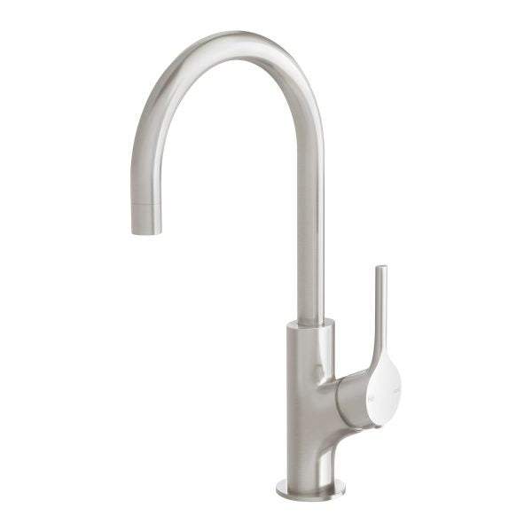 Vivid Slimline Oval Sink Mixer 160mm Gooseneck