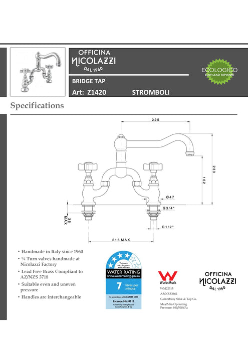 Nicolazzi Stromboli Z1420