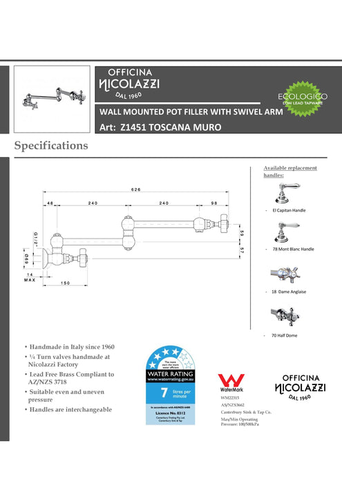 Nicolazzi Toscana Muro Z1451