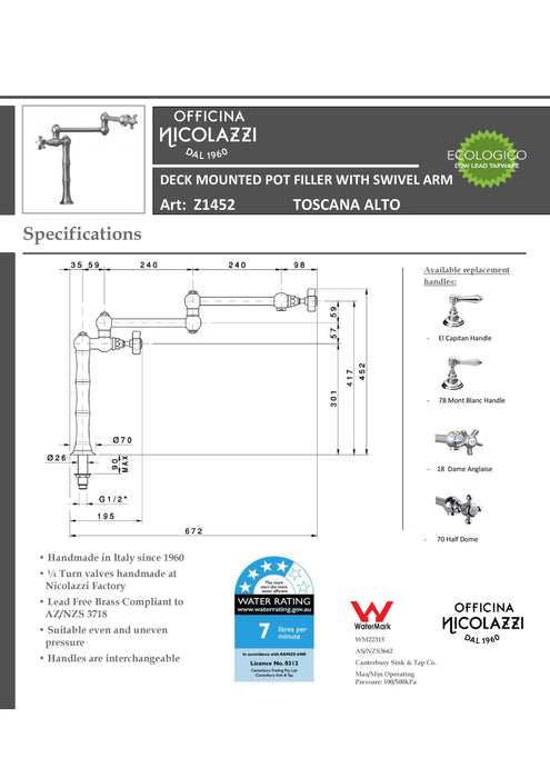 Nicolazzi Toscana Alto Z1452