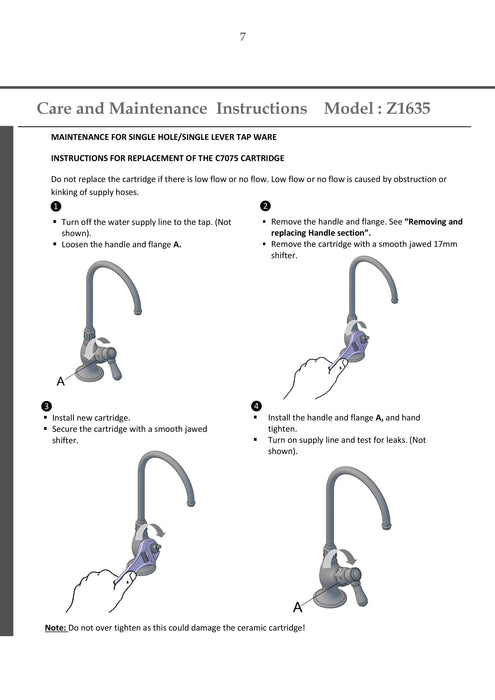 Nicolazzi Amalfi 1635 Water Filter Tap