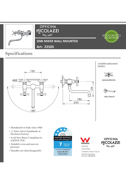 Nicolazzi Classic Provincial Z2605