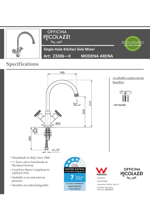 Nicolazzi Modena Arena Z3306