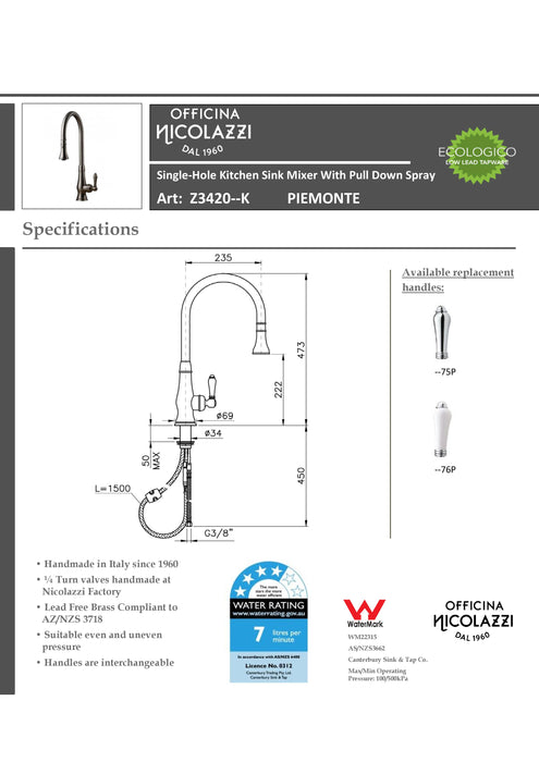 Nicolazzi Piemonte Z3420