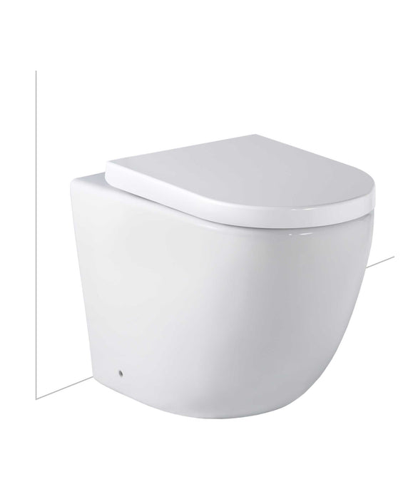 Seima Arko Floor Mount Toilet Pan With Deluxe Seat