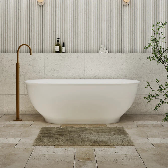 Cassa Design Hampton Freestanding 1500mm Bath in Matte White