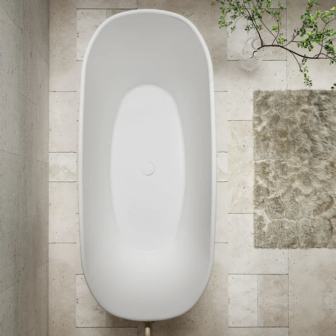 Cassa Design Hampton Freestanding 1500mm Bath in Matte White