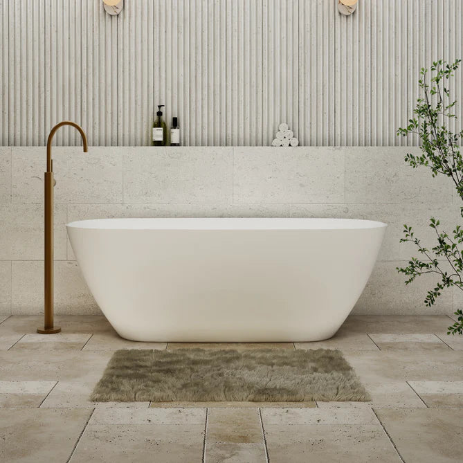 Cassa Design Rec Slimline 1500mm Bathtub in Gloss White