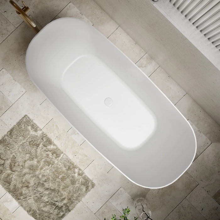 Cassa Design Rec Slimline 1500mm Bathtub in Gloss White