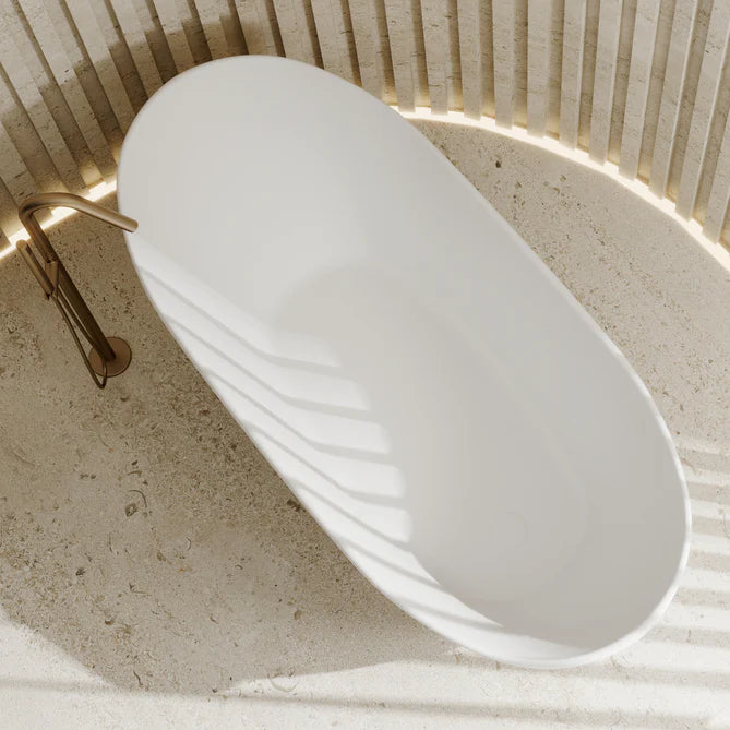 Cassa Design Vita High Rise 1700mm Bathtub in Matte White