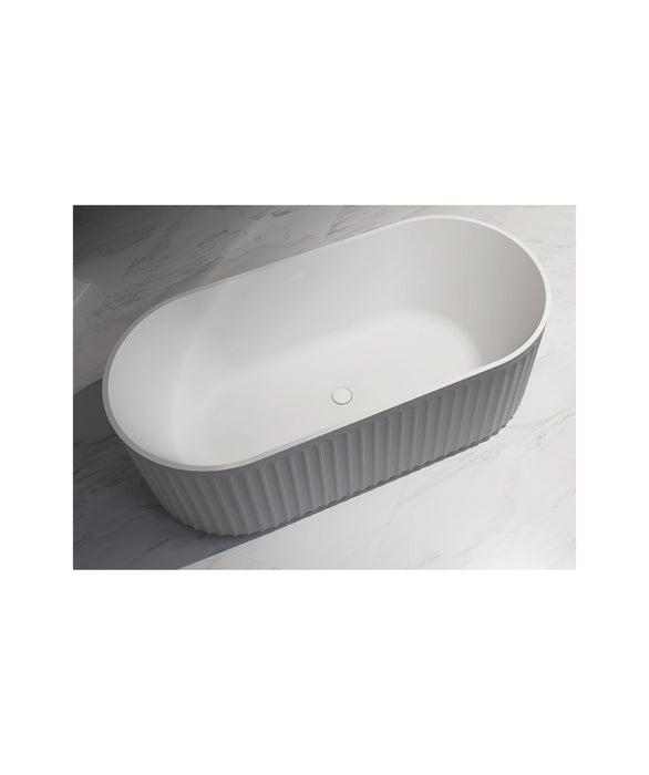 Seima Cleo 100 Fluted Freestanding Bath | No Overflow