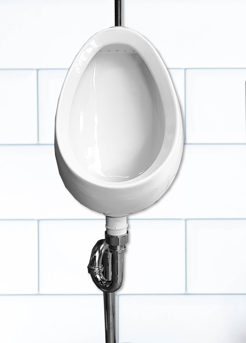 Turner Hastings Leon Ceramic Urinal - Top Inlet Bottom Outlet — The ...