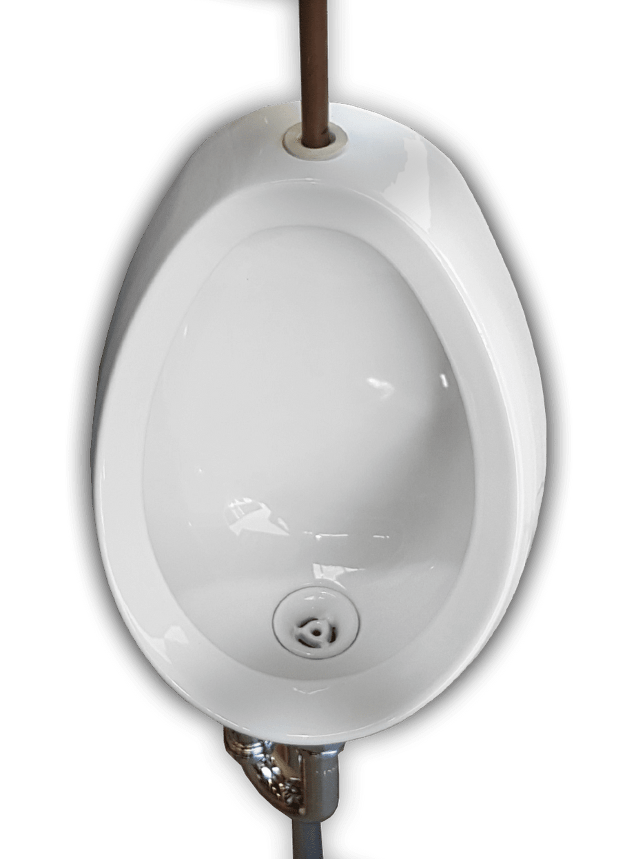 Turner Hastings Leon Ceramic Urinal - Top Inlet Bottom Outlet — The ...