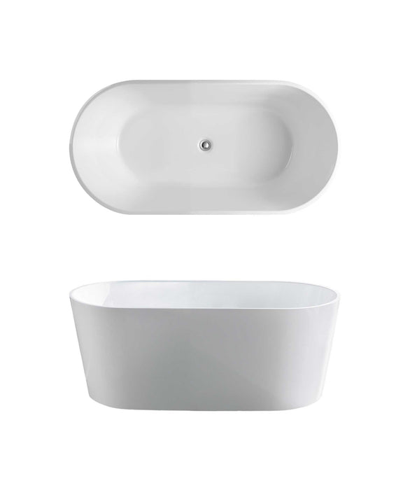 Seima Limni 101 Freestanding Bath | No Overflow