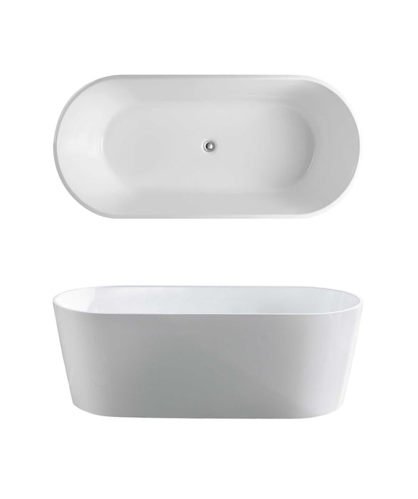 Seima Limni 101 Freestanding Bath | No Overflow