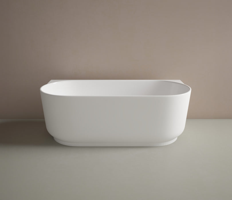 Studio Bagno Lust Wall Faced Freestanding Bath