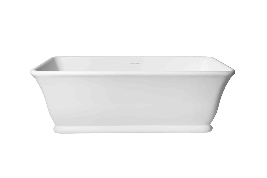 Turner Hastings Lynton 168 x 75 TitanCast Solid Surface Freestanding Bath