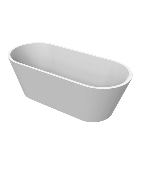 Seima Syros 105 freestanding bath – with integrated slot overflow