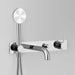 Astra Walker Icon Wall Set with Single-function Hand Shower, Diverter, Mixer, on Backplate – A69.05.48.42.V5.M