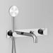 Astra Walker Icon Wall Set with Single-function Hand Shower, Diverter, Mixer, on Backplate – A69.06.48.42.V5.M