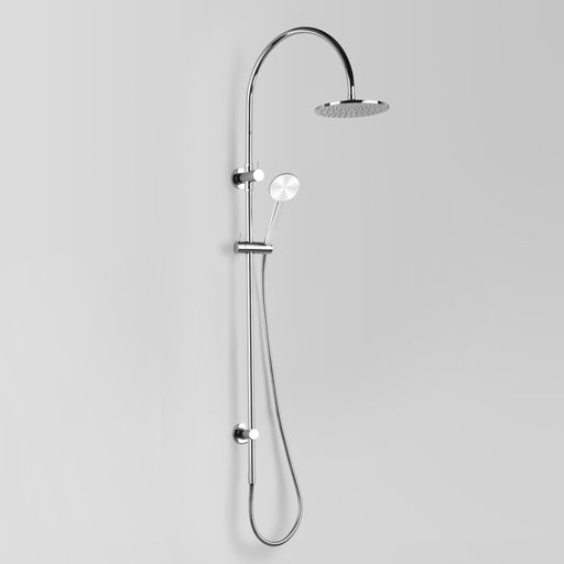 Astra Walker Icon Exposed Shower with 200mm Rose & Single-Function Hand Shower & Integrated Diverter – A69.24.V4.M