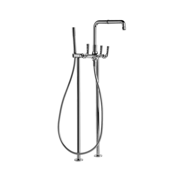 Brodware Industrica Bath Mixer With Handshower