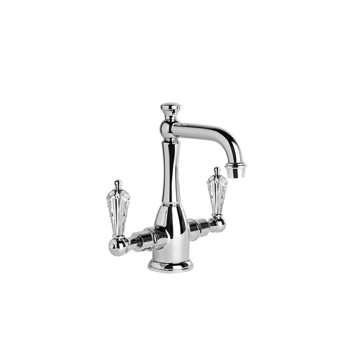 Brodware Neu England Basin Mixer -Kristall Lever