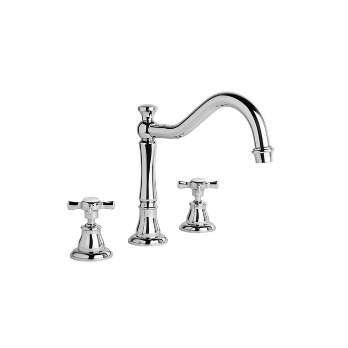 Brodware Neu England Bath Set -Cross Handle - Ceramic Disc