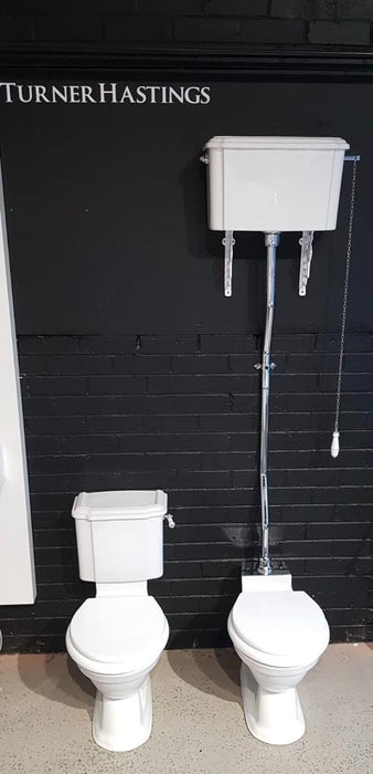 Turner Hastings Birmingham Toilet with High Level Cistern
