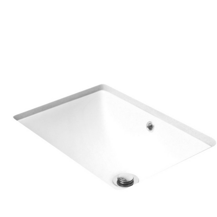 ADP Dish Gloss White Ceramic Basin 465x350mm