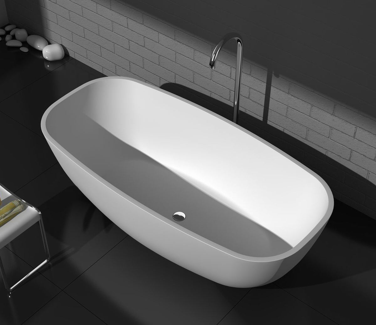 Studio Bagno Lago Free Standing Bath 1700mm — The Bathroom Society