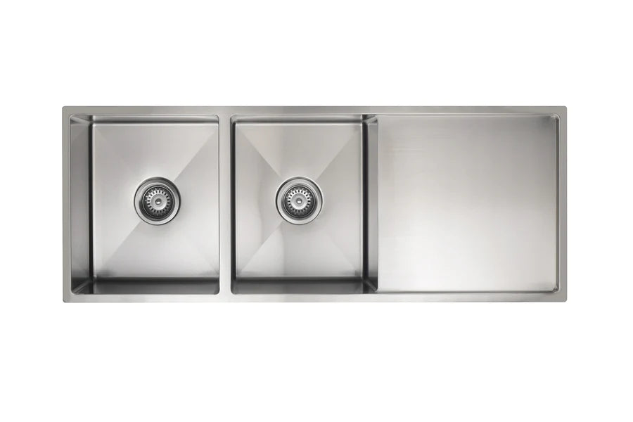 Meir Kitchen Sink - Double Bowl & Drainboard 1160 X 440