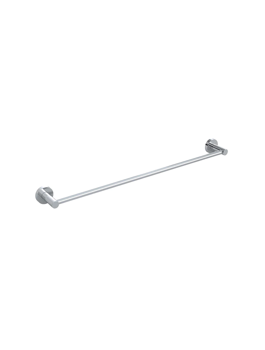 Round Single Towel Rail 600MM