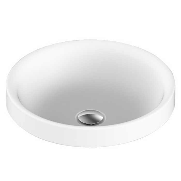 ADP Respect Gloss White Solid Surface Basin 400mm