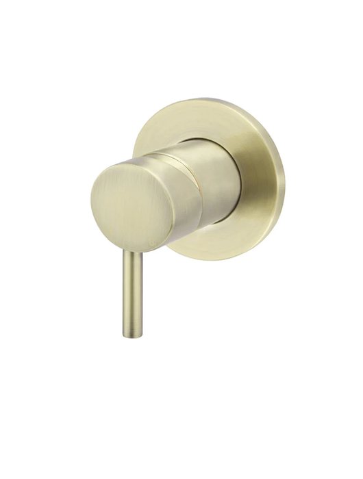 Meir Round Wall Mixer Short Pin-Lever (inc. in-wall body)