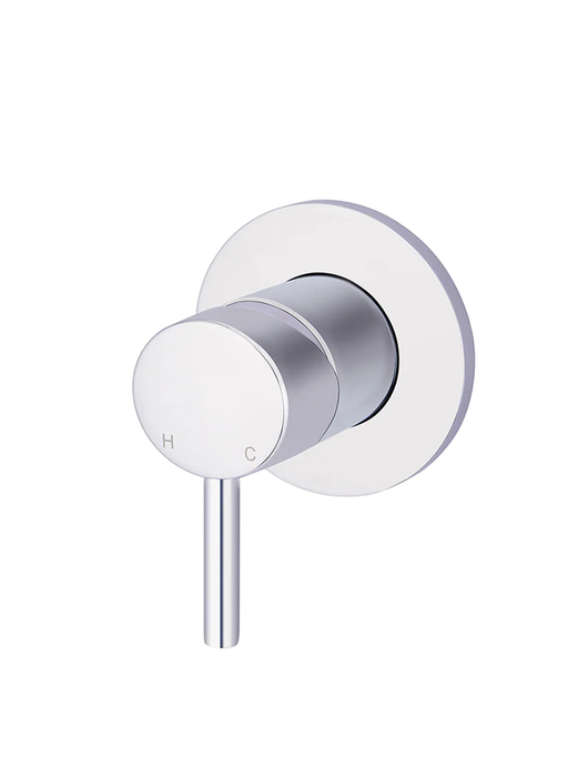 Meir Round Wall Mixer Short Pin-Lever (inc. in-wall body)