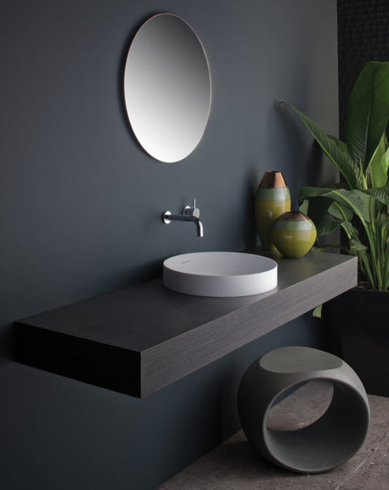 Omvivo Mono 440 Round Solid Surface Basin 440mm