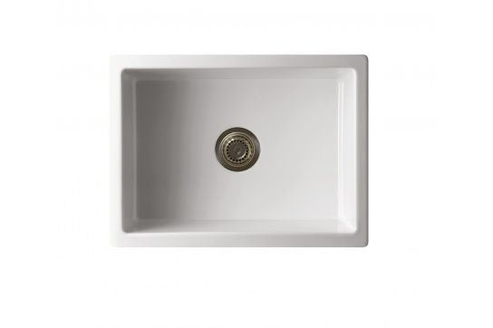 Turner Hastings Patri 60 x 46 Fine Fireclay Single Bowl Butler Sink 600mm