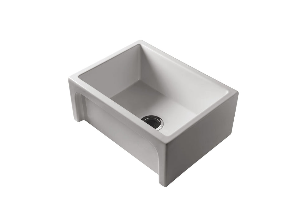 Turner Hastings Patri 60 x 46 Fine Fireclay Single Bowl Butler Sink 600mm