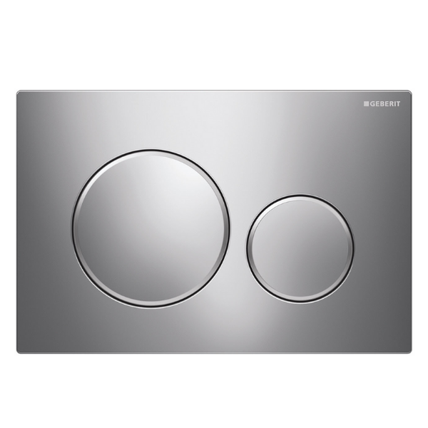 Geberit Sigma 20 Chrome Round Button Flush Plate