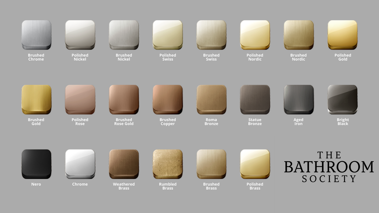 Brodware City Plus Wall Set - Cross Handle