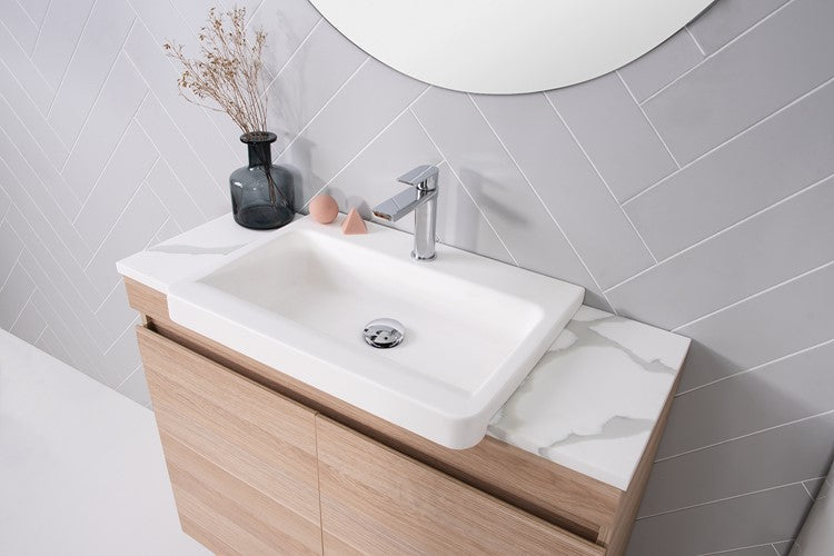 ADP Integrity Solid Surface Gloss White Basin 550x400mm