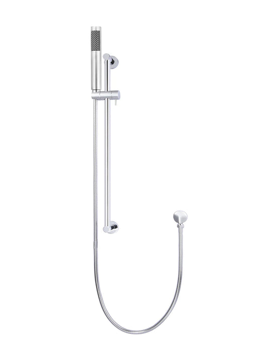 Meir Round Hand Shower On Rail Column