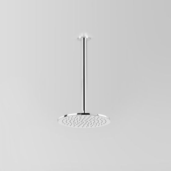 Astra Walker Icon Ceiling Mounted Shower with 300mm Arm & 250mm Rose - a69.11.ac.250